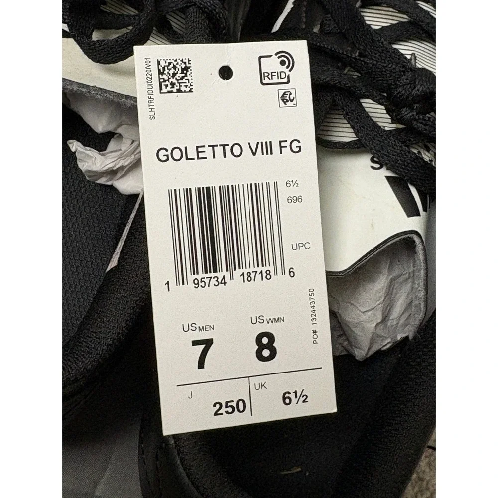adidas Black and White Men's Athletic Shoes